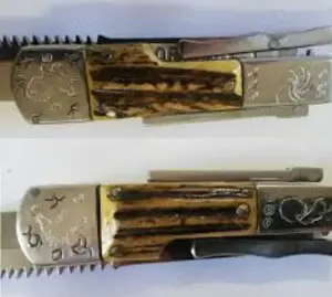 Obiect pliabil,briceag de vanatoare,de colectie,an 1997,inscriptie SCORPION - imagine 5