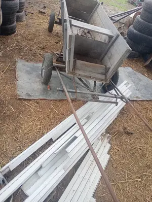 Vând mânză ponei cu căruța și ham - imagine 2 Vând mânză ponei cu căruța și ham - imagine 2