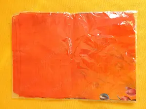 Esarfa cu model floral   maci - imagine 3