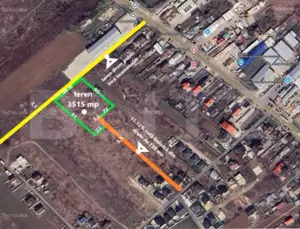 Teren intravilan, 3515 mp, zona Crevedia