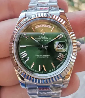 Replica Clona Rolex Day-Date 228236, Oyster President, Verde
