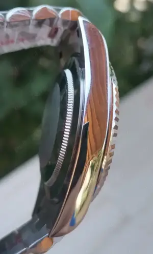 Replica Clona Rolex Day-Date 228236, Oyster President, Verde - imagine 4