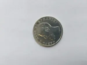 vind moneda argint  de 1 leu 1900 frumoasa - imagine 2