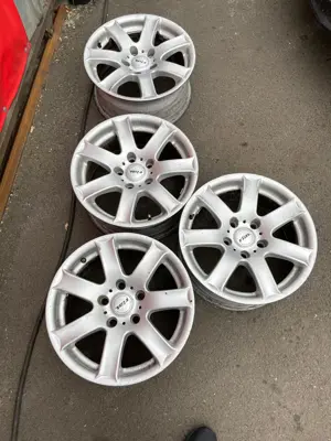  Set Jante aluminiu RIAL R16 7x16 ET20  p-u BMW, Opel Insignia,cod  KBA 46263 proveniență Germania.