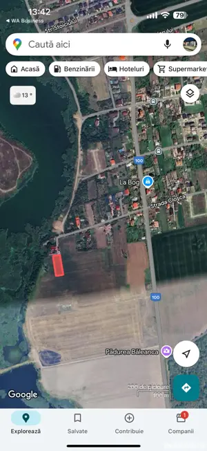 Teren pe malul lacului in Vadu Anei (Branesti,Ilfov) 3100mp - imagine 2