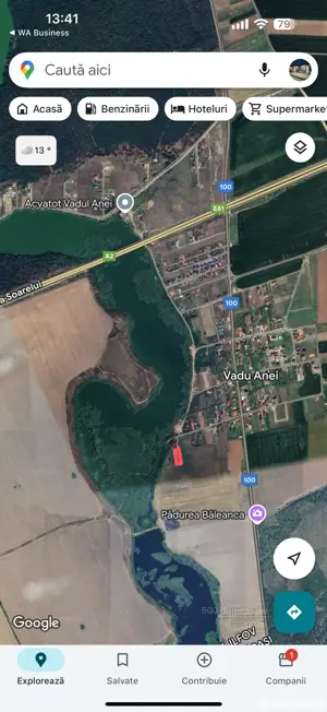 Teren pe malul lacului in Vadu Anei (Branesti,Ilfov) 3100mp - imagine 3