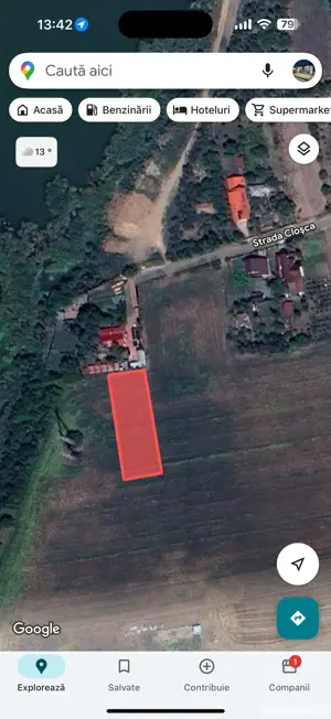 Teren pe malul lacului in Vadu Anei (Branesti,Ilfov) 3100mp