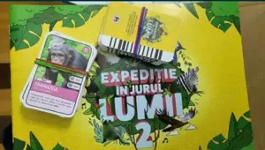 Colectie completa Expeditie in jurul lumii 2(Mega Image)+album