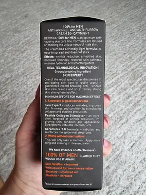 Dermika crema 50 ml, antirid barbati 50+ - imagine 4