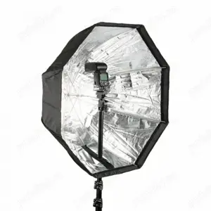 Softbox Fancier 1010 SB - 80 cm (octobox) + stativ + menghina - imagine 2