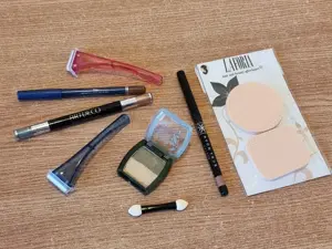Lot make-up, fard ochi, eye shadow, contur buze, bureti