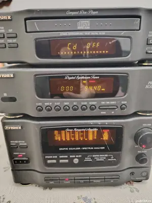 Sistem mini Fisher CA G5 și boxe  ST 171 - imagine 2