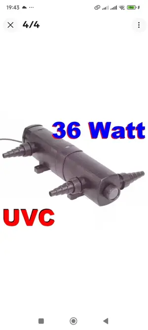 filtru iaz uvc 36 watt - imagine 3