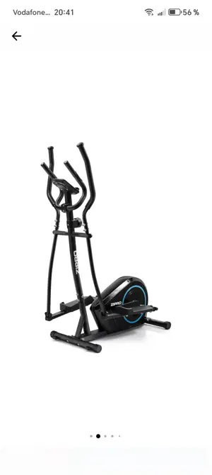 Bicicleta fitness eliptica Zipro Burn, volanta 7kg, greutate maxima utilizator 120kg