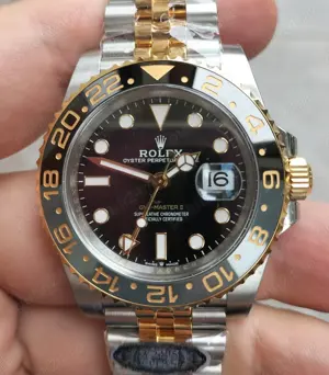 Rolex 40 mm GMT Master II 904L Two Tone Yellow Gold Clean DD3285 72h Rezerva