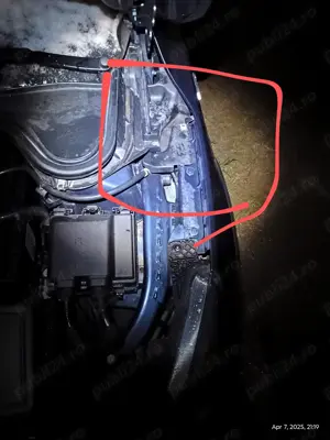 Element OEM din plastic scurgere apa pluviala compartiment motor Ford Focus  - imagine 2