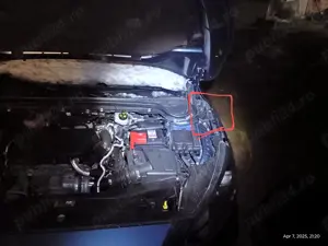 Element OEM din plastic scurgere apa pluviala compartiment motor Ford Focus  - imagine 4