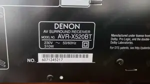 Denon AVR-X520BT AV 5.2 - imagine 4