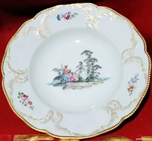 Doua farfurii adânci Rosenthal Sanssouci 