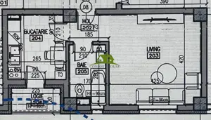 Garsoniera, bloc nou, P+3, Nr.08, Et.2, Bl.7 - CP2462819 - imagine 5