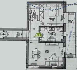 Apartament 2 camere, bloc nou, P+3, Ap.05, Et.1, Bl.7 - CP2462296 - imagine 6