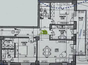 Apartament 3 camere, bloc nou, P+3, Ap.01, Parter, Bl.7 - CP2462274 - imagine 6