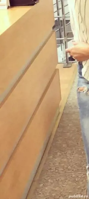 Pult Receptie stare excelenta mobilier stejar irlandez - imagine 2