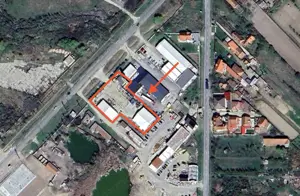 Spatiu industrial cu teren, hala, atelier, apartament, birou