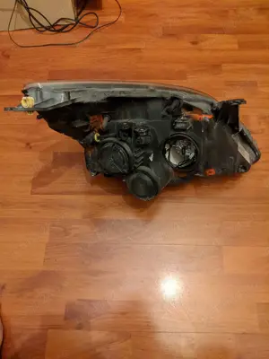 Far stanga pe fond negru Opel Vectra C facelift 2005-2009 cod - 13170921 VALEO - imagine 3