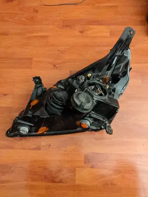 Far stanga pe fond negru Opel Vectra C facelift 2005-2009 cod - 13170921 VALEO - imagine 8