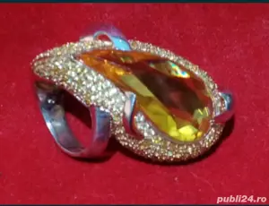 Inel de lux Fayed din argint  - imagine 3