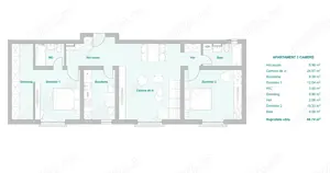 Apartament 3 camere imobil nou Timisoara - imagine 4 Apartament 3 camere imobil nou Timisoara - imagine 4