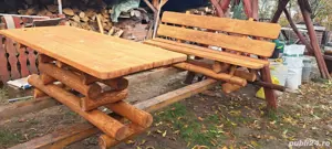 Set masă si 2 banci