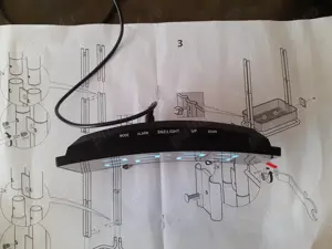 ceas de masa birou digital  - imagine 2