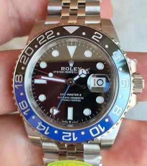 Rolex GMT Master II 126710 Batgirl 904L Jubilee Clean DD 3285 72h Rezerva 40mm