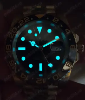 Replica clona 1 la 1 1:1 Rolex GMT Master 2 II 40 mm Automatic Gold Jubilee - imagine 5