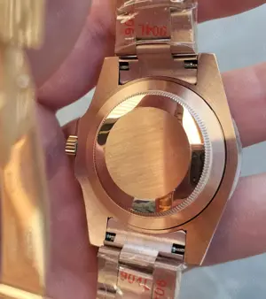 Replica clona 1 la 1 1:1 Rolex GMT Master 2 II 40 mm Automatic Oyster Rose Gold - imagine 5