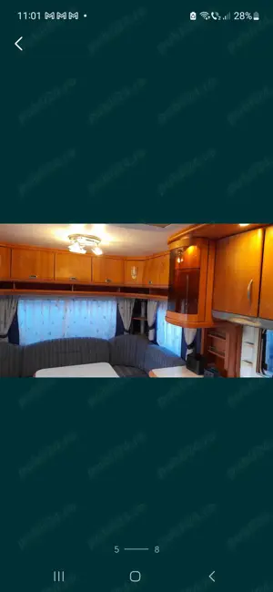 Vand rulota Hobby"de luxe" full dotari  - imagine 3