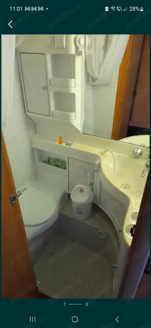 Vand rulota Hobby"de luxe" full dotari  - imagine 5