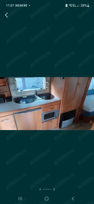 Vand rulota Hobby"de luxe" full dotari  - imagine 7