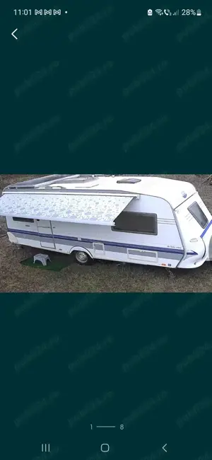 Vand rulota Hobby"de luxe" full dotari  - imagine 4