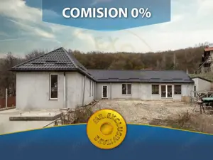 Casă modernă cu 5 camere într-o zonă liniștită de deal