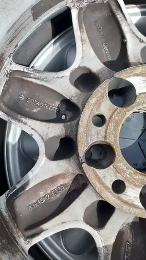 Jante originale mercedes echipate cu anvelope de vară Goodyear performance 2  - imagine 7