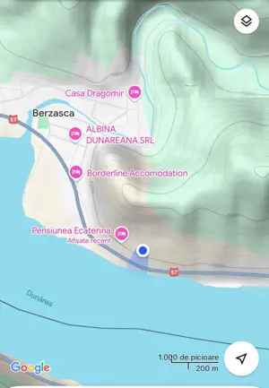 AV644 Teren intravilan, BERZASCA-DUNARE, 6042mp, posibilitate investitie turism