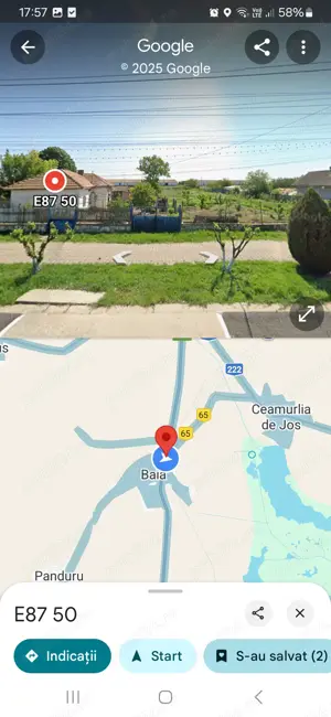 Teren+casa de închiriat & de vanzare