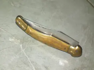 Briceag traditional maghiar Fejesgörbe retro cu plásele din corn - imagine 2