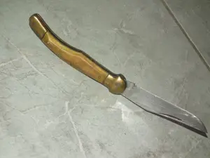 Briceag traditional maghiar Fejesgörbe retro cu plásele din corn - imagine 4