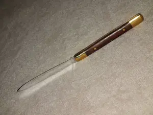 Briceag traditional maghiar cu plásele de lemn Szalonnázó 2 - imagine 2