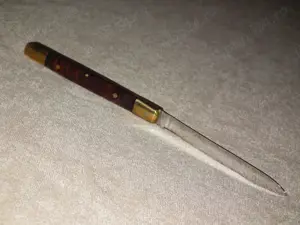 Briceag traditional maghiar cu plásele de lemn Szalonnázó 2 - imagine 3