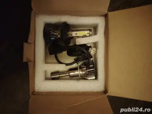 Vând Set 2 Becuri Auto LED H4 S&D – High Brightness, Plug & Play - imagine 2